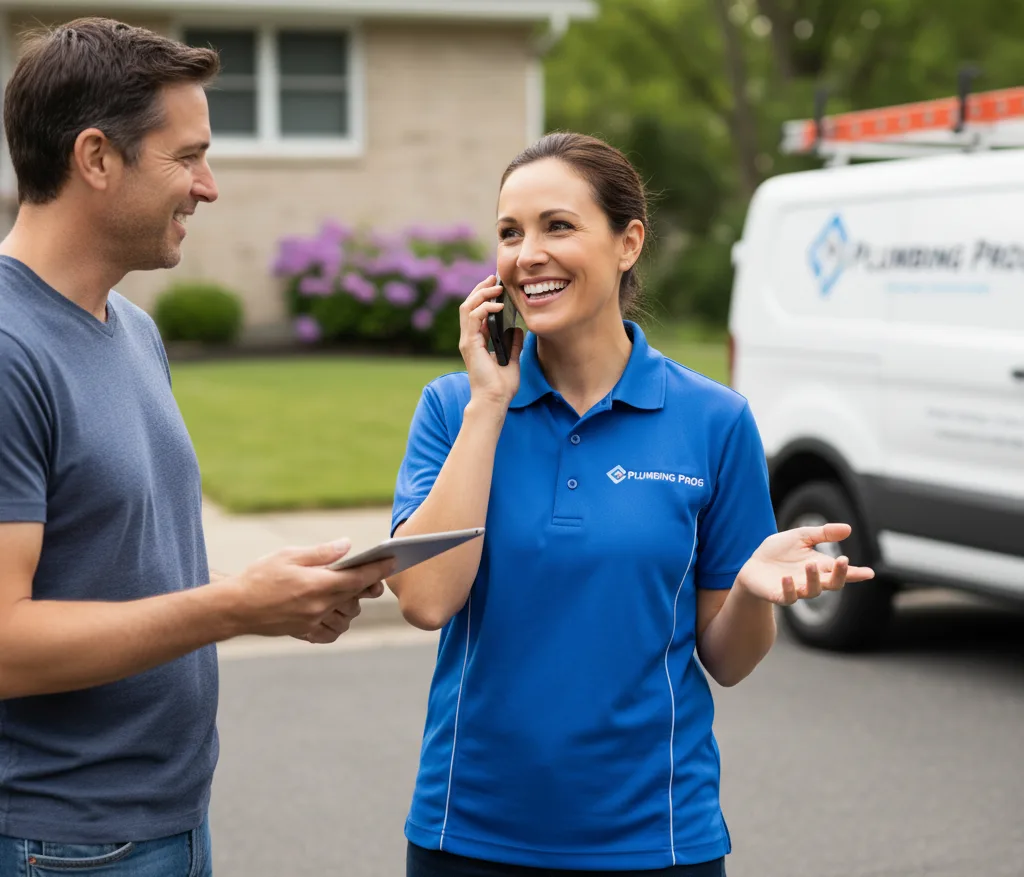 Grant Plumbing customer support in Hubbard